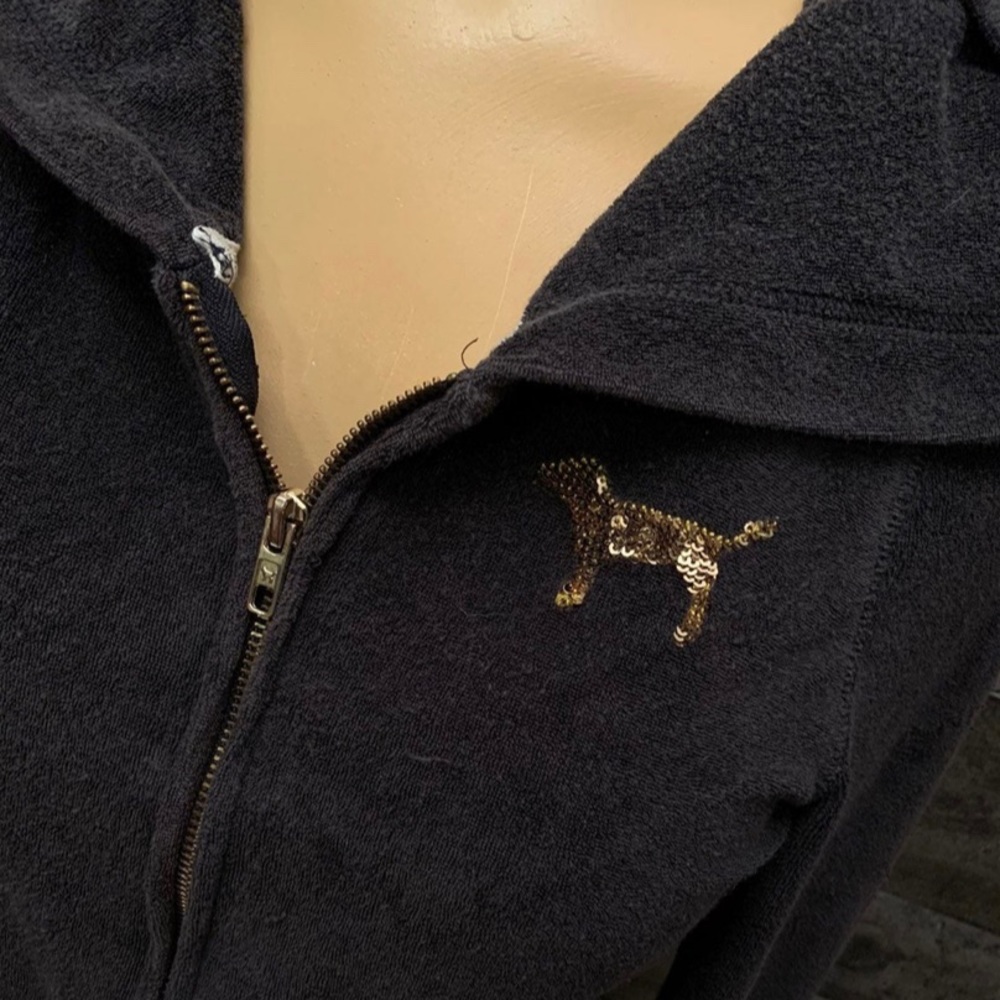 Rare Victoria Secret pink cloth bling jacket